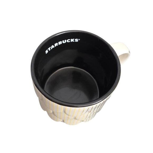 Starbucks 2019 Mermaid Scales Mug Gold Pinstripes 14oz - Picture 5 of 9